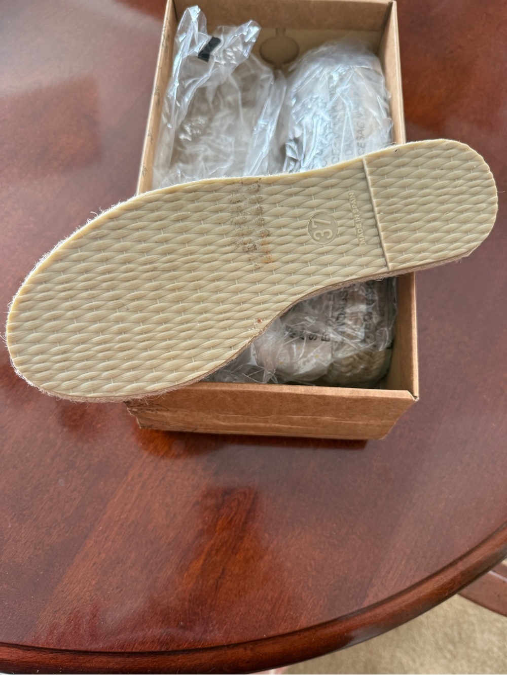FREE PEOPLE Surfside Daisy Mary Janes / Ecru - Picture 15 of 16